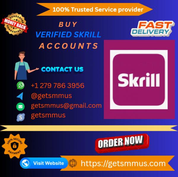 Buy Verified Skrill Accounts